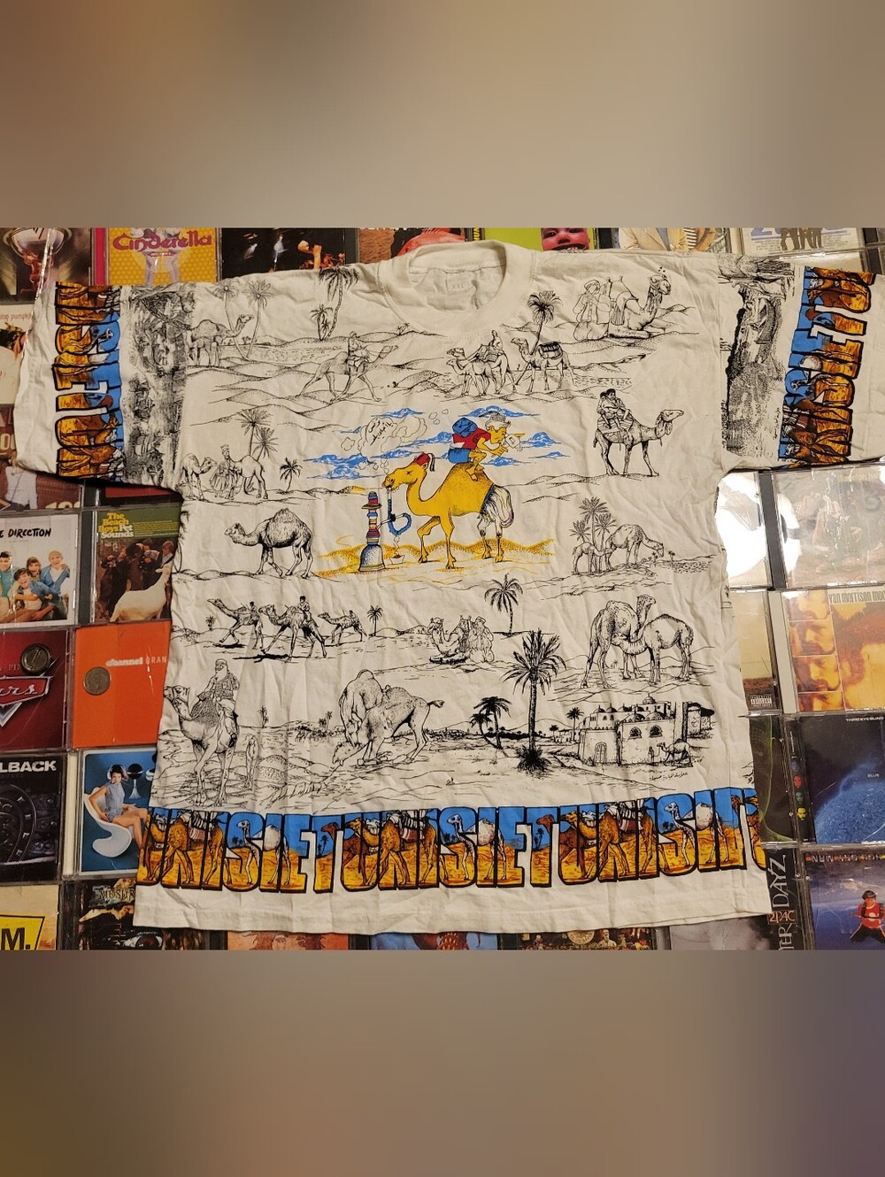 Tunisie Africa Camel Desert Shirt All Over Print